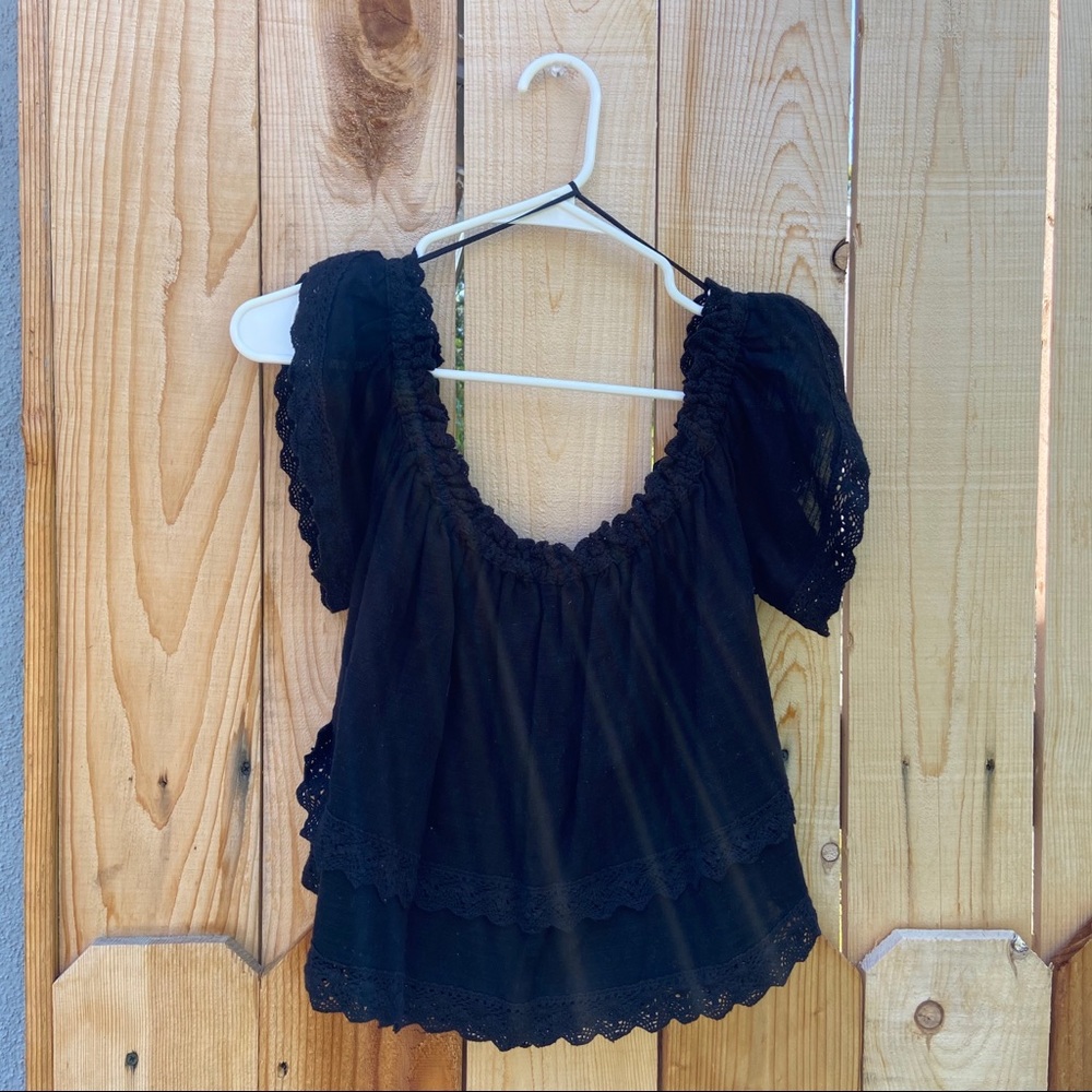 NWOT Rip Curl Black Atlas Top sz L - Picture 3 of 8
